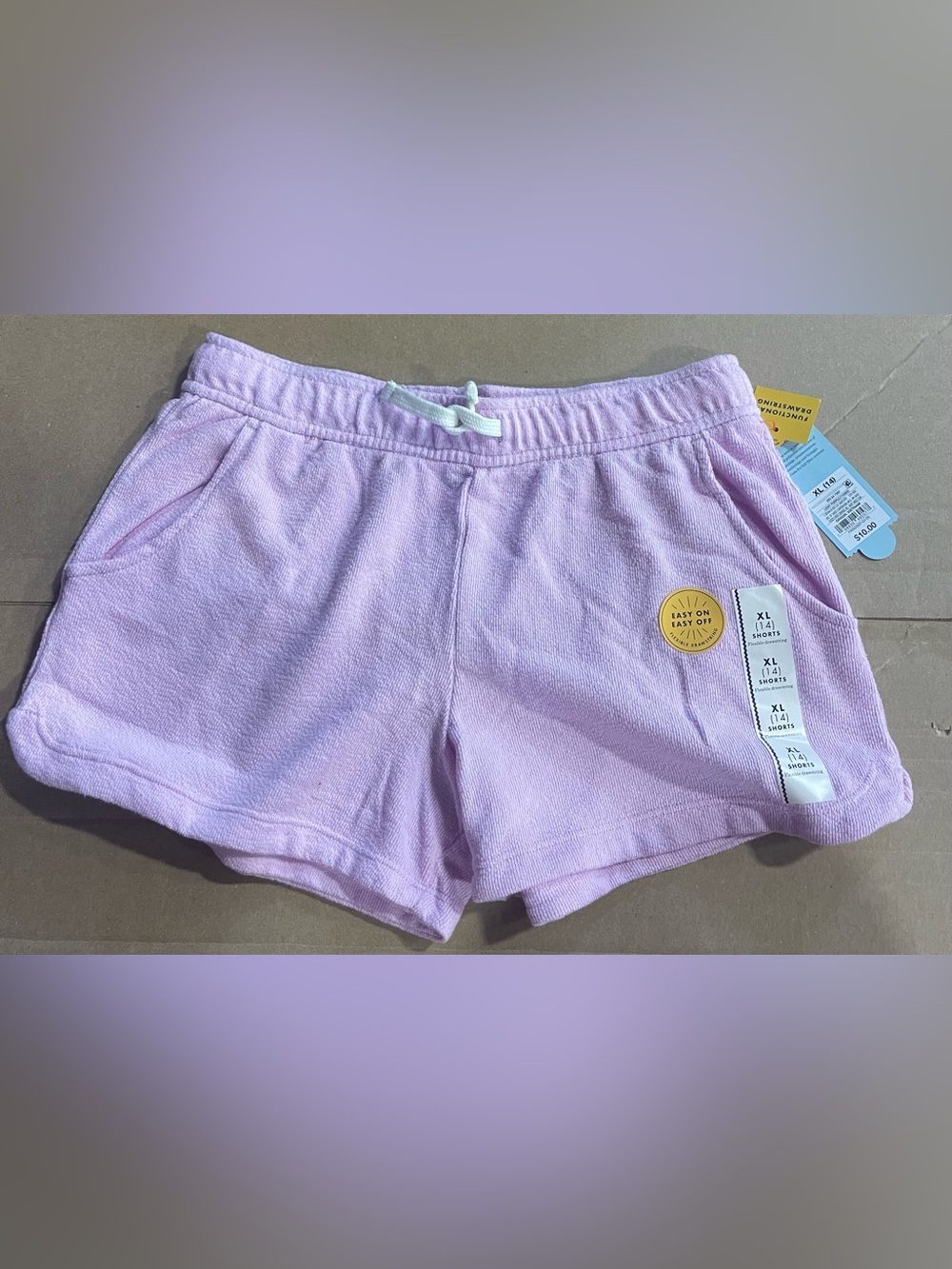 Terry cloth shorts
